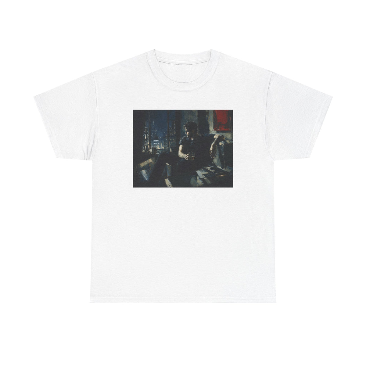 T-Shirt — Vintage Noir Art Print Tee