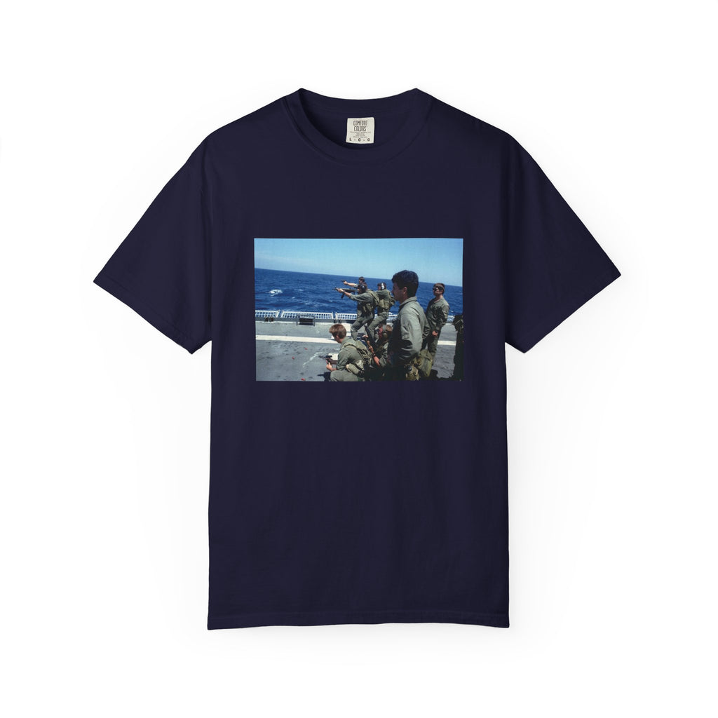 U.S Navy Seals Training 90's Garment-Dyed T-shirt