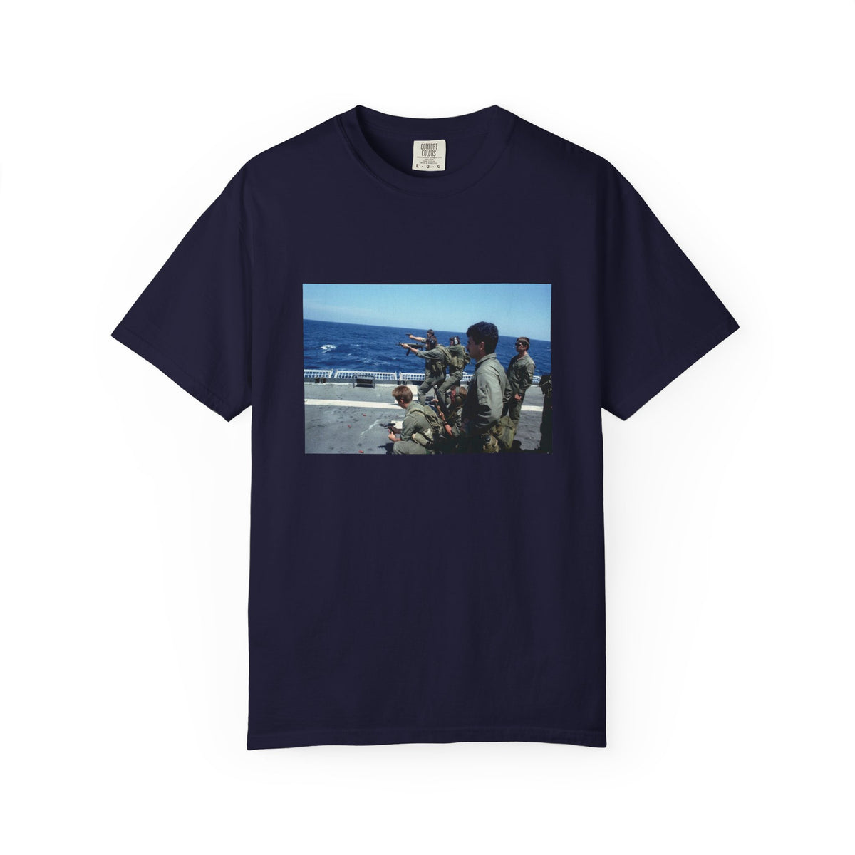 U.S Navy Seals Training 90's Garment-Dyed T-shirt