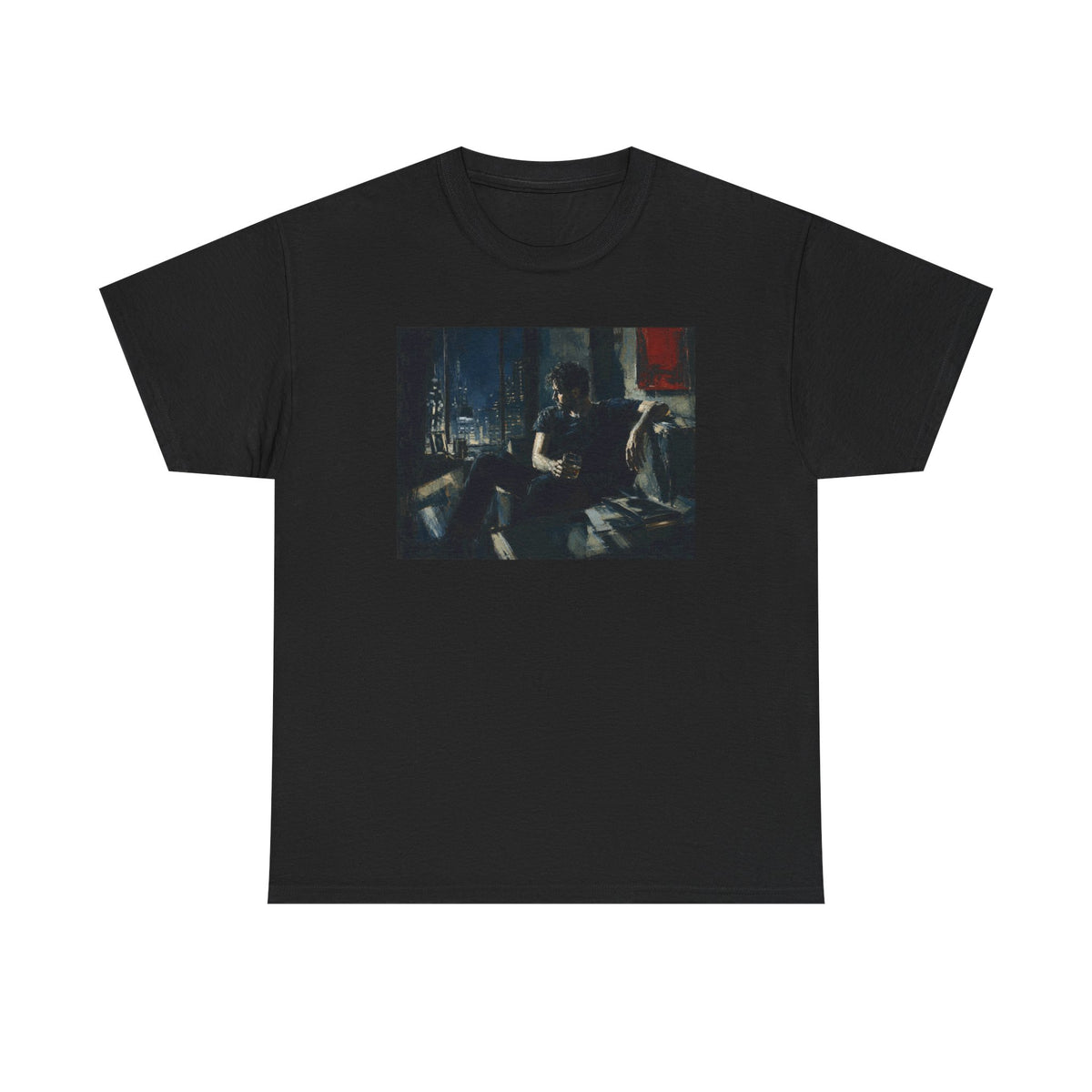 T-Shirt — Vintage Noir Art Print Tee